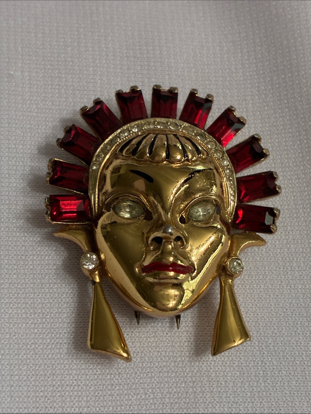 Coro Craft Vintage “Siren” Fur Clip/Brooch
